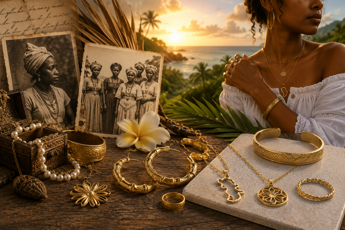L'histoire des bijoux créoles : de « an tan lontan » à aujourd'hui