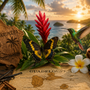 Les symboles de la Guadeloupe : papillon, colibri, karukera