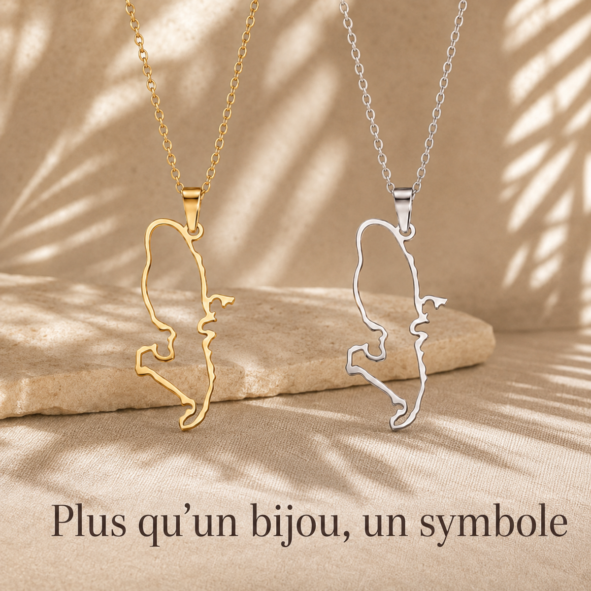 Pendentif Carte Martinique – Collection ORIGINES