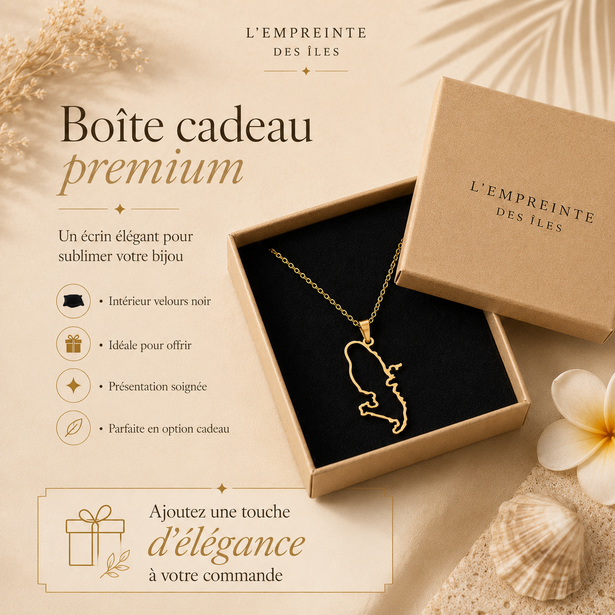 Écrin cadeau premium – L’Empreinte des Îles