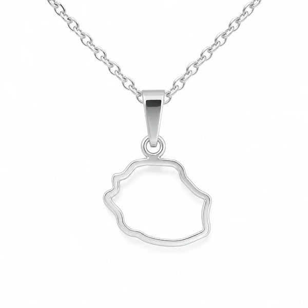Pendentif Carte de la Réunion